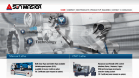 What Sunmaster-cnc.com website looked like in 2020 (3 years ago)
