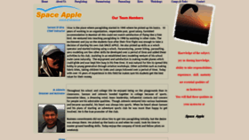 What Spaceapple.com website looked like in 2020 (3 years ago)