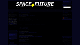 What Spacefuture.com website looked like in 2020 (3 years ago)