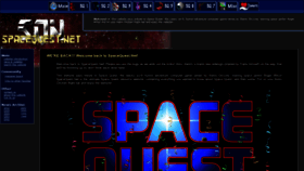 What Spacequest.net website looked like in 2020 (3 years ago)