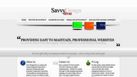 What Savvydesigndivas.com website looked like in 2020 (3 years ago)