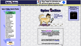 What Spiesonline.net website looked like in 2020 (3 years ago)