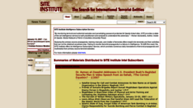 What Siteinstitute.org website looked like in 2020 (3 years ago)