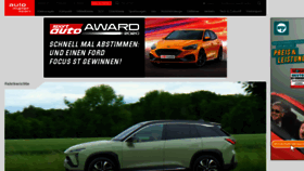 What Sportauto-online.de website looked like in 2020 (3 years ago)
