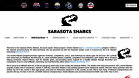 What Sharksmasters.org website looked like in 2020 (3 years ago)