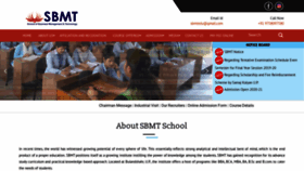 What Sbmt.in website looked like in 2020 (3 years ago)