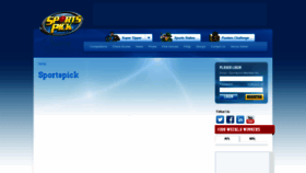 What Sportspick.com.au website looked like in 2020 (3 years ago)