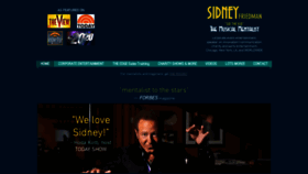 What Sidneyfriedman.com website looked like in 2020 (3 years ago)