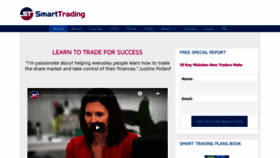 What Smarttrading.com.au website looked like in 2020 (3 years ago)