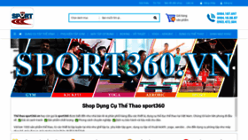 What Sport360.vn website looked like in 2020 (3 years ago)