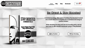 What Stayboosted.com website looked like in 2020 (3 years ago)