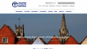 What Stedmundsbury.anglican.org website looked like in 2020 (3 years ago)