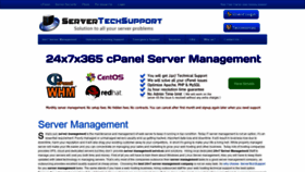 What Servertechsupport.com website looked like in 2020 (3 years ago)