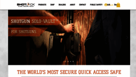 What Shotlock.com website looked like in 2020 (3 years ago)