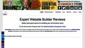 What Storebuilder.co.uk website looked like in 2020 (3 years ago)