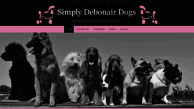 What Simplydoggrooming.com website looked like in 2020 (3 years ago)