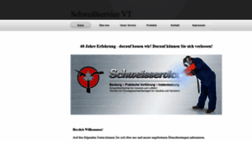 What Schweisservice-vt.com website looked like in 2020 (3 years ago)