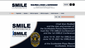 What Smileconference.com website looked like in 2020 (3 years ago)