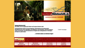 What Suedwest-bahntouristik.de website looked like in 2020 (3 years ago)