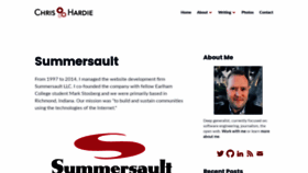 What Summersault.com website looked like in 2020 (3 years ago)
