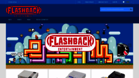 What Shopflashbackgames.com website looked like in 2020 (3 years ago)
