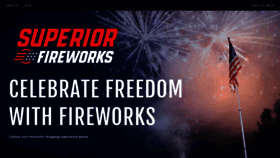 What Superiorfireworks.com website looked like in 2020 (3 years ago)