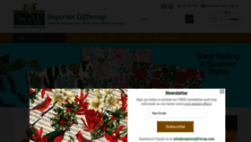 What Superiorgiftwrap.com website looked like in 2020 (3 years ago)