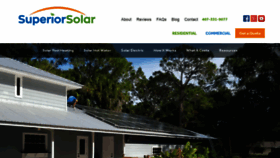 What Superiorsolar.com website looked like in 2020 (3 years ago)
