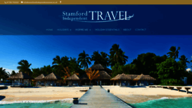 What Stamfordindependenttravel.co.uk website looked like in 2020 (3 years ago)