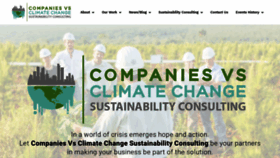 What Solveclimatechange.com website looked like in 2020 (3 years ago)