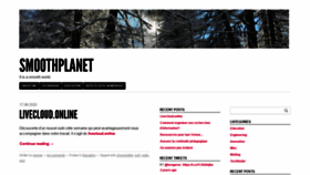 What Smoothplanet.com website looked like in 2020 (3 years ago)