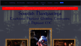 What Scottish-master-of-wedding-ceremonies.co.uk website looked like in 2020 (3 years ago)