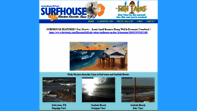 What Surfhousesurfcam.com website looked like in 2020 (3 years ago)