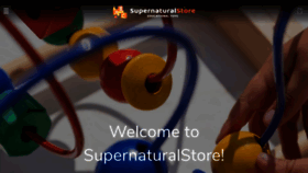 What Supernaturalstore.com website looked like in 2020 (3 years ago)