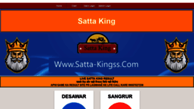 What Satta-kingss.com website looked like in 2020 (3 years ago)