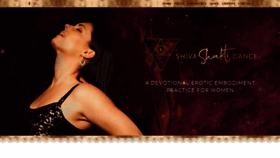 What Shivashaktidance.com website looked like in 2020 (3 years ago)