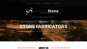 What Samborstone.com website looked like in 2020 (5 years ago)
