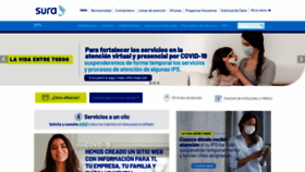 What Susalud.com.co website looked like in 2020 (3 years ago)