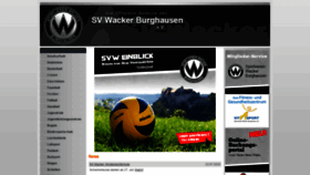 What Sv-wacker.de website looked like in 2020 (3 years ago)