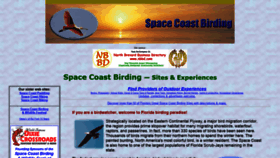 What Spacecoastbirding.com website looked like in 2020 (3 years ago)