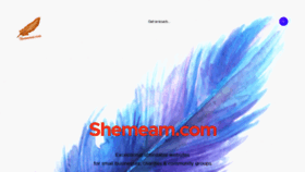 What Shemeam.com website looked like in 2020 (3 years ago)
