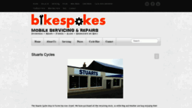 What Stuartscycles.co.uk website looked like in 2020 (3 years ago)