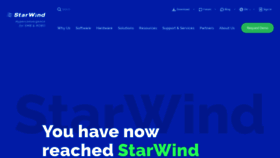 What Starwindsoftware.com website looked like in 2020 (3 years ago)