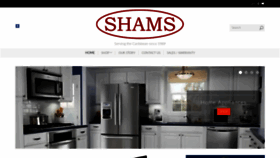 What Shams-sxm.com website looked like in 2020 (3 years ago)