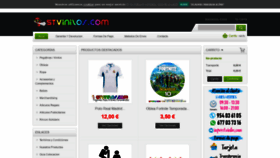 What Stvinilos.com website looked like in 2020 (3 years ago)