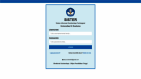 What Sister.unitomo.ac.id website looked like in 2020 (3 years ago)