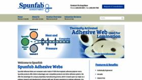 What Spunfab.com website looked like in 2020 (3 years ago)