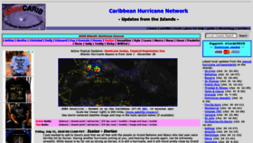 What Stormcarib.com website looked like in 2020 (3 years ago)