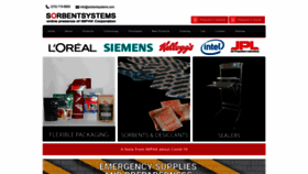 What Sorbentsystems.com website looked like in 2020 (3 years ago)