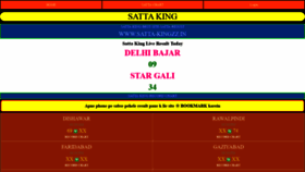 What Satta-kingzz.in website looked like in 2020 (3 years ago)